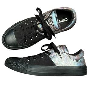 Converse Black & Metallic Sneakers